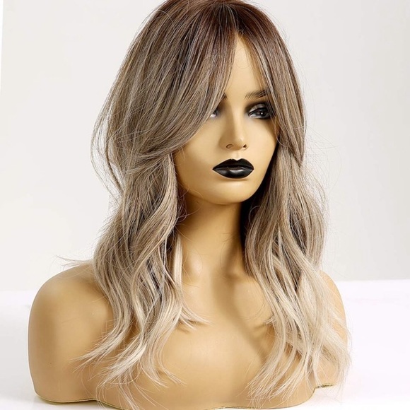 Synthetic Ombre Hair Wig for Women, 133 main image 5